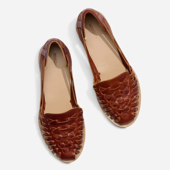 Nisolo Women's Leather Huarache Sandal - Picture 10 of 12